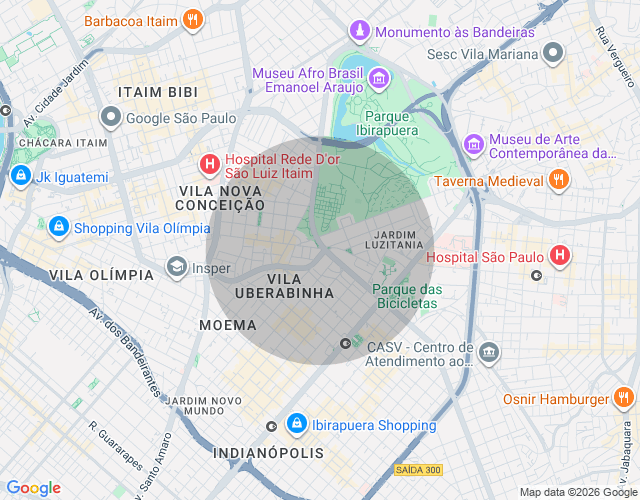 Imóvel no mapa