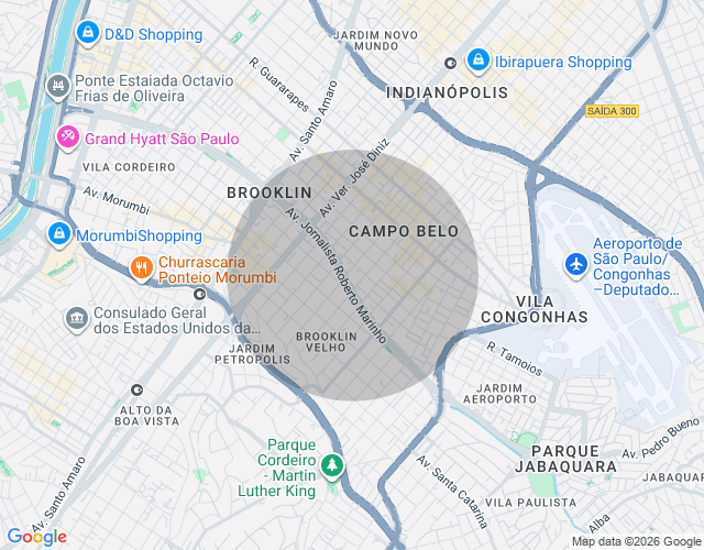 Imóvel no mapa