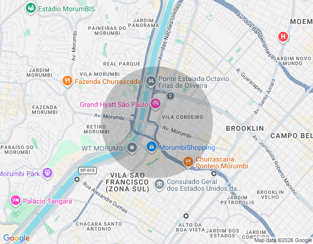 Imóvel no mapa
