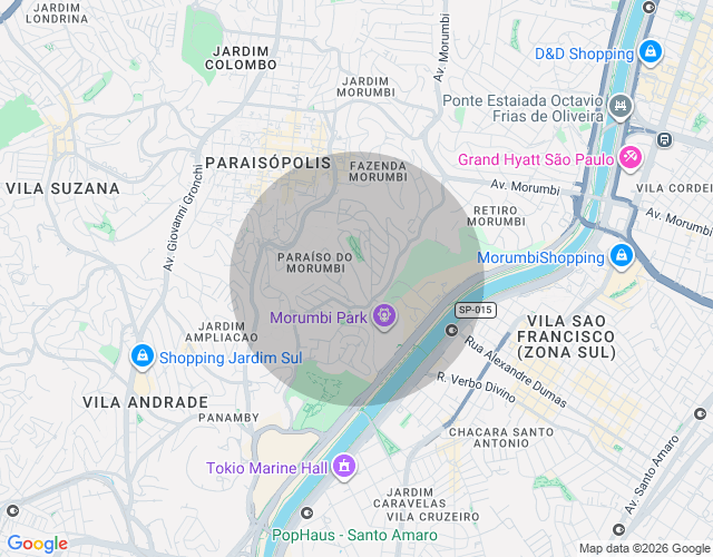 Imóvel no mapa
