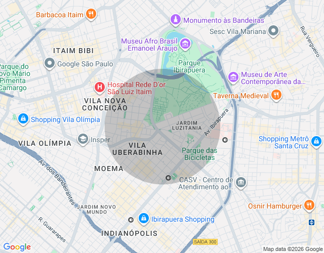 Imóvel no mapa