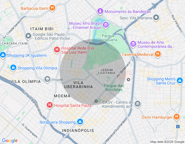 Imóvel no mapa