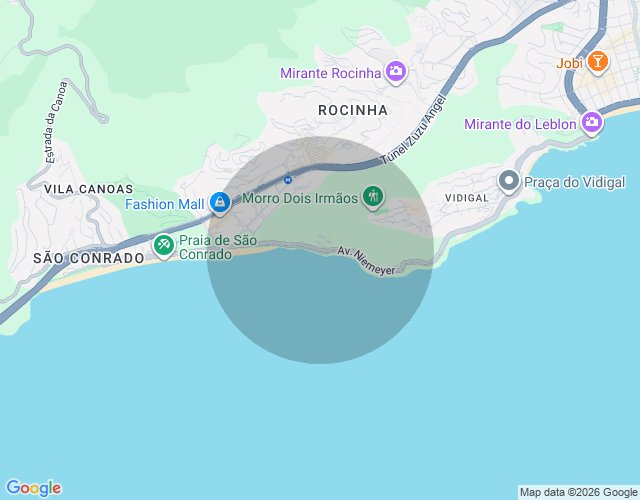 Imóvel no mapa