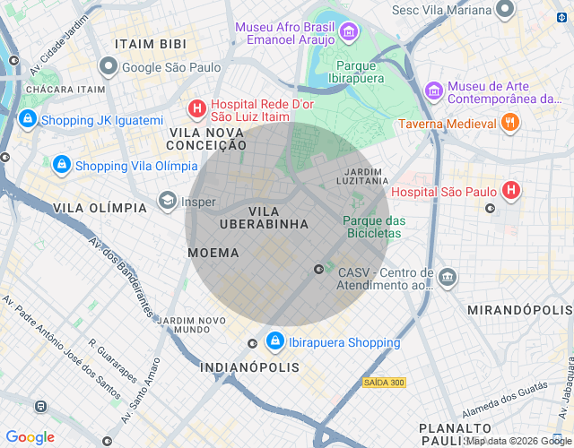 Imóvel no mapa