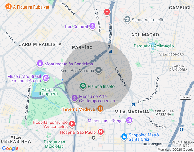 Imóvel no mapa