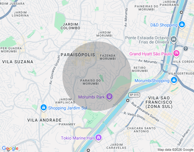 Imóvel no mapa