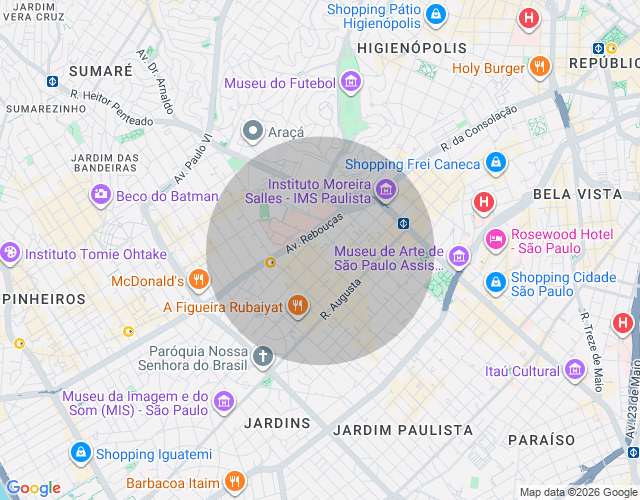 Imóvel no mapa