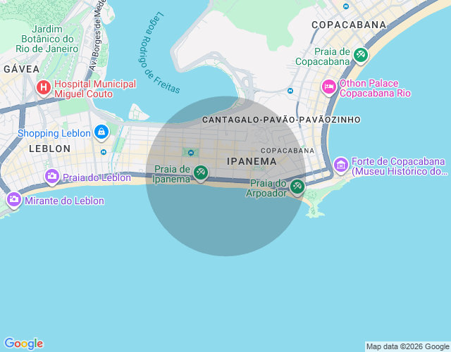 Imóvel no mapa