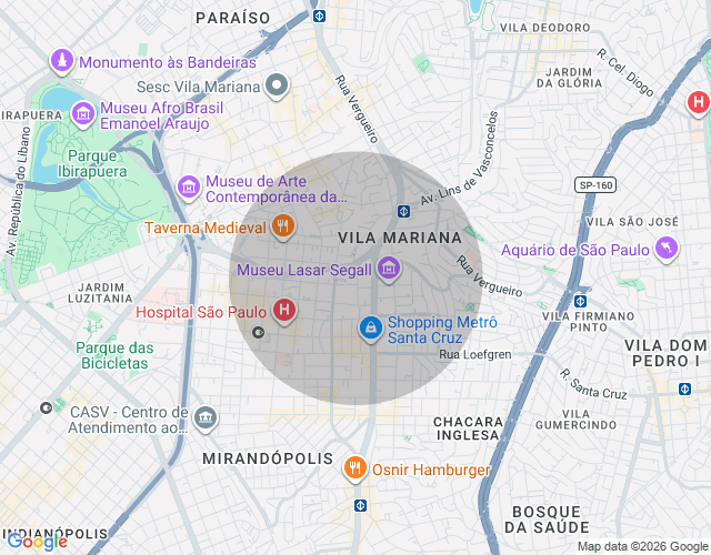 Imóvel no mapa