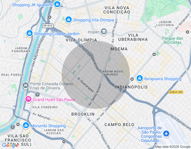 Imóvel no mapa