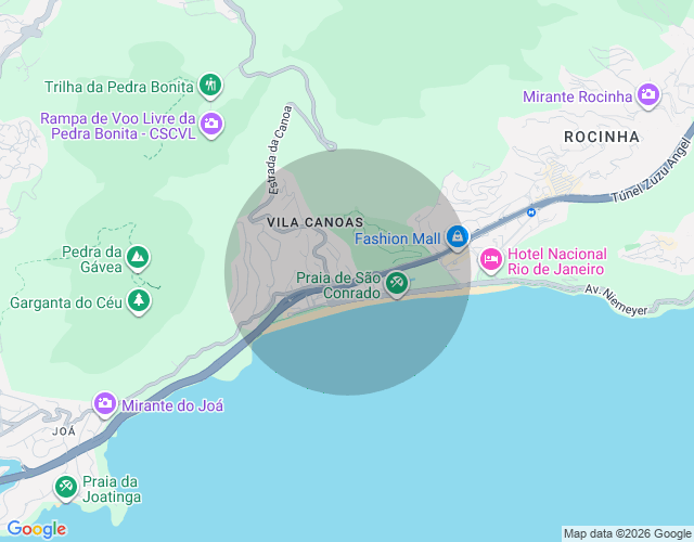 Imóvel no mapa