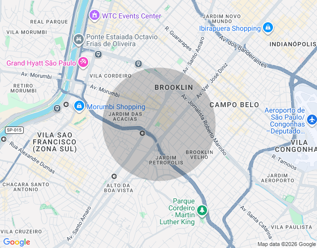 Imóvel no mapa