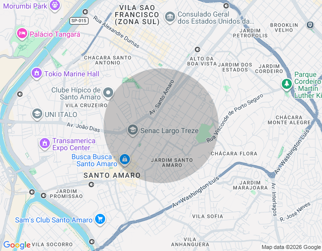 Imóvel no mapa