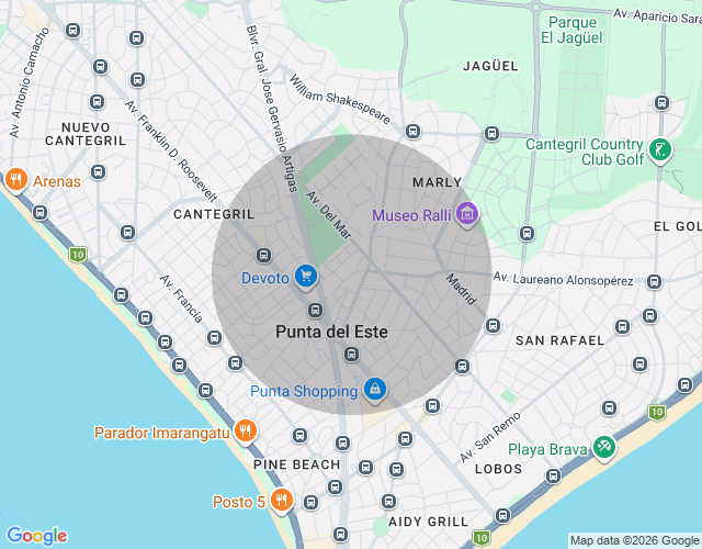 Imóvel no mapa