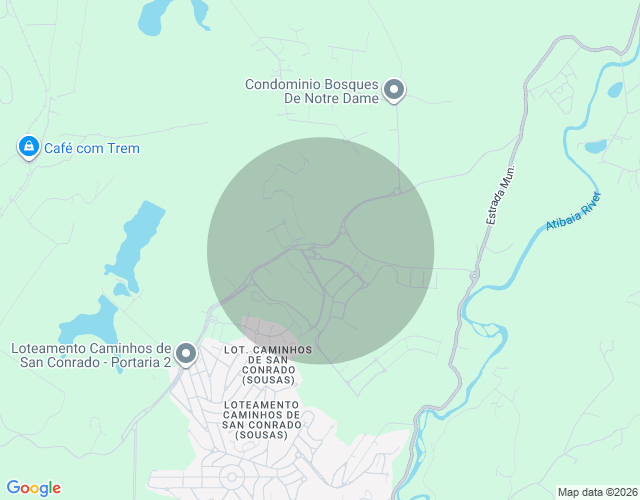 Imóvel no mapa