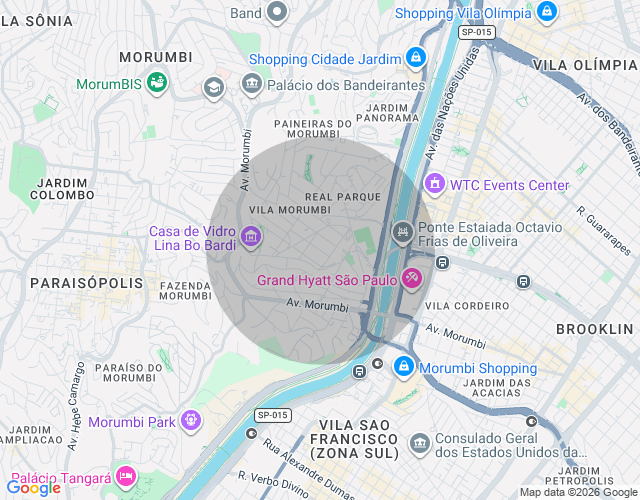 Imóvel no mapa