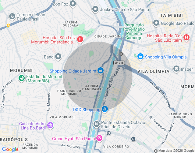 Imóvel no mapa