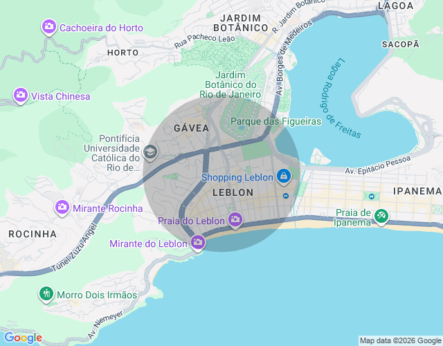 Imóvel no mapa
