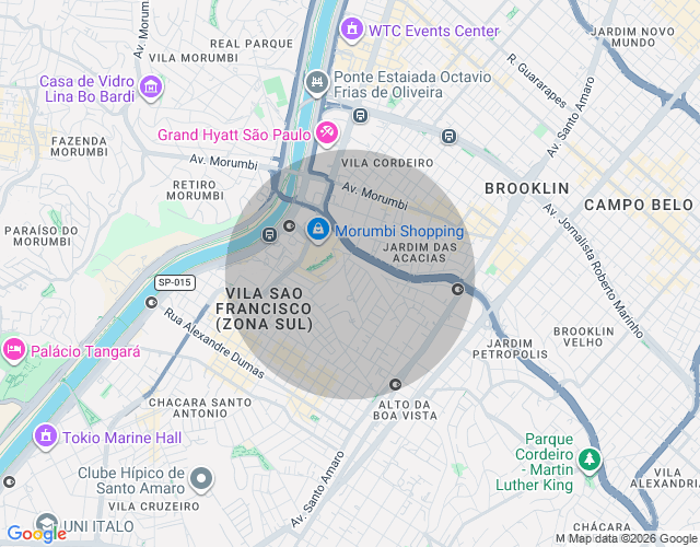 Imóvel no mapa