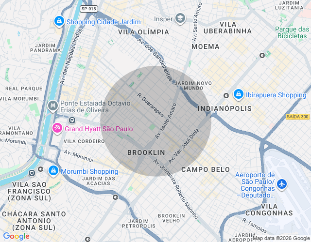 Imóvel no mapa