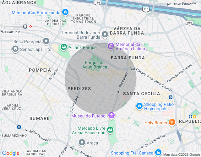 Imóvel no mapa