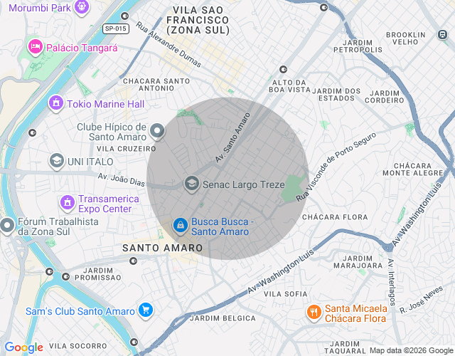 Imóvel no mapa