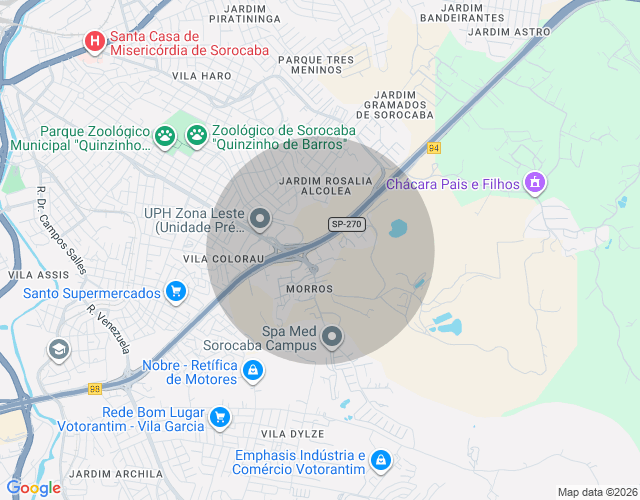 Imóvel no mapa
