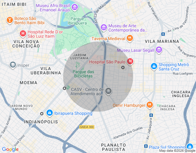 Imóvel no mapa