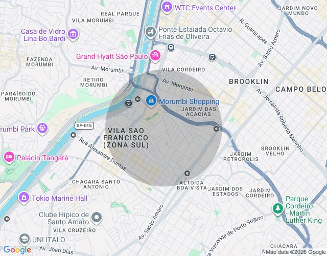 Imóvel no mapa