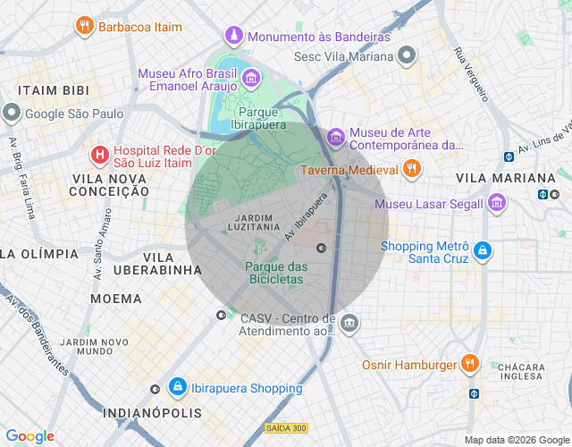 Imóvel no mapa