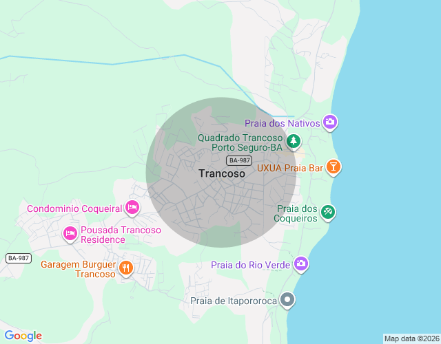 Imóvel no mapa