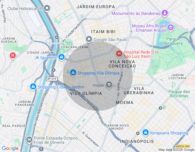 Imóvel no mapa
