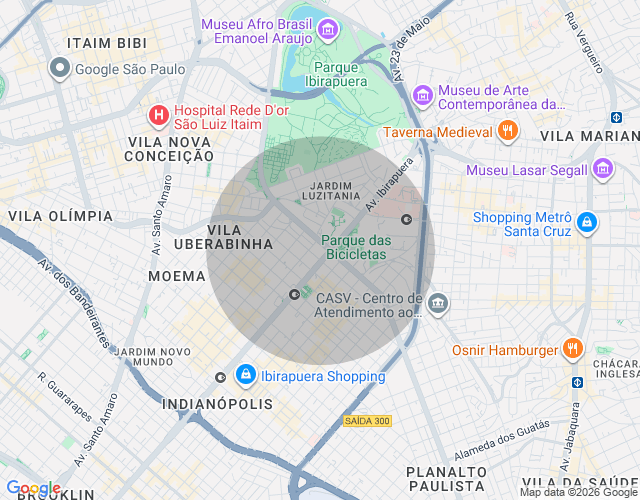 Imóvel no mapa