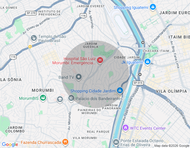 Imóvel no mapa