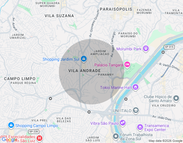 Imóvel no mapa