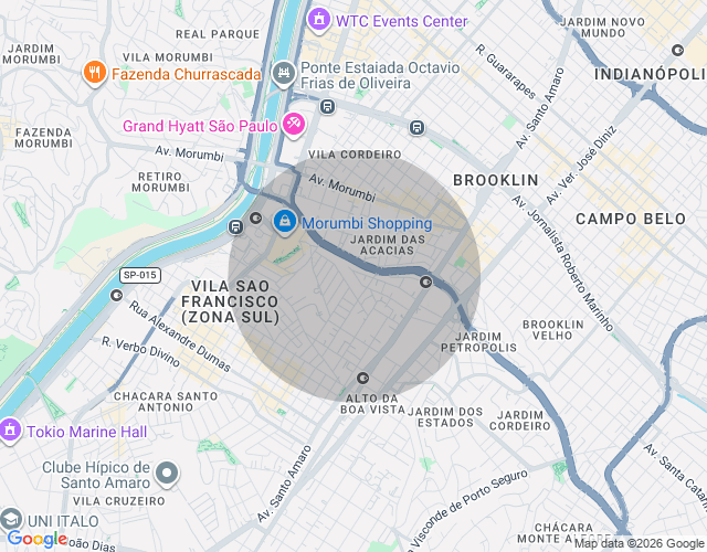 Imóvel no mapa