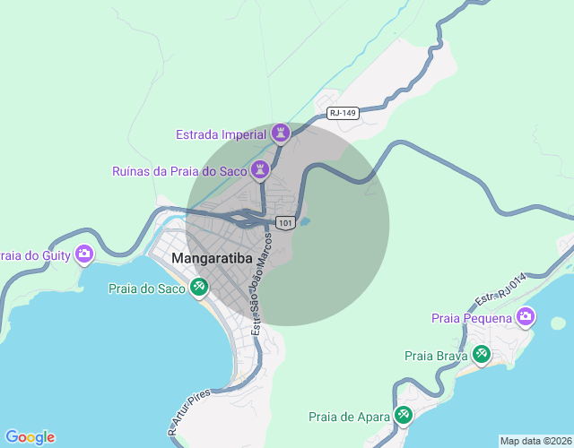 Imóvel no mapa