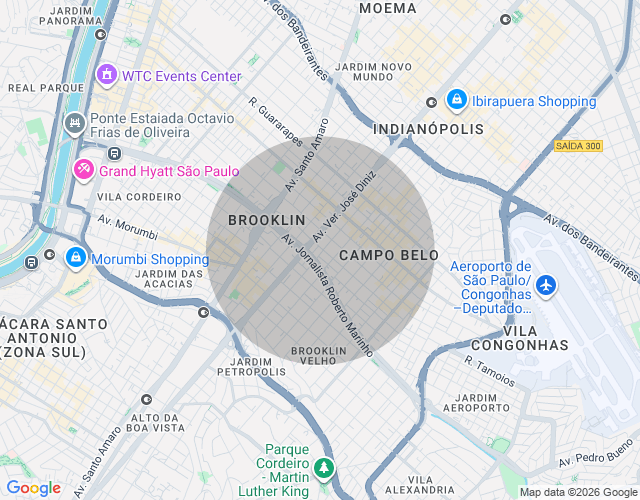 Imóvel no mapa