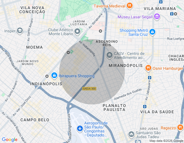 Imóvel no mapa