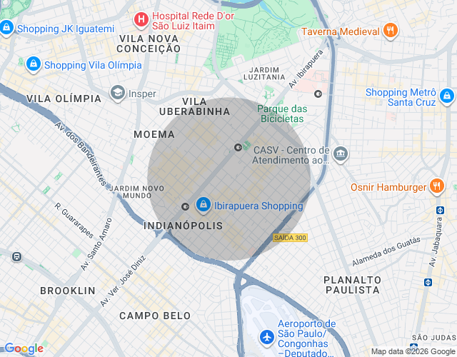 Imóvel no mapa