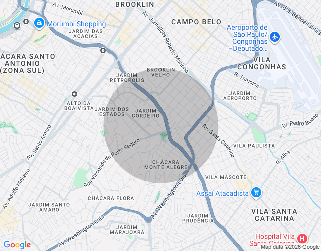 Imóvel no mapa