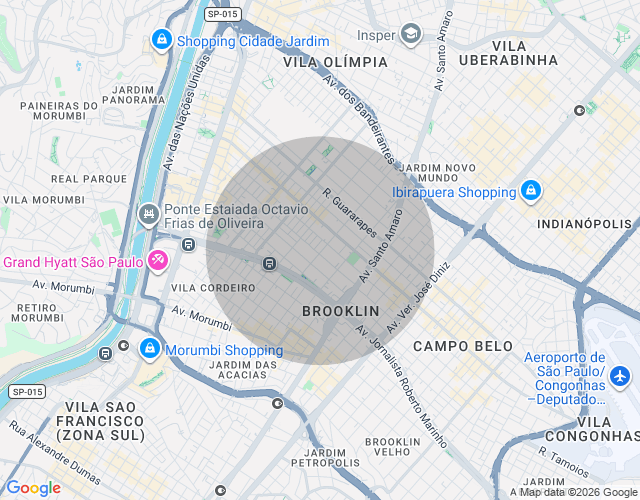 Imóvel no mapa