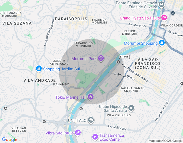 Imóvel no mapa