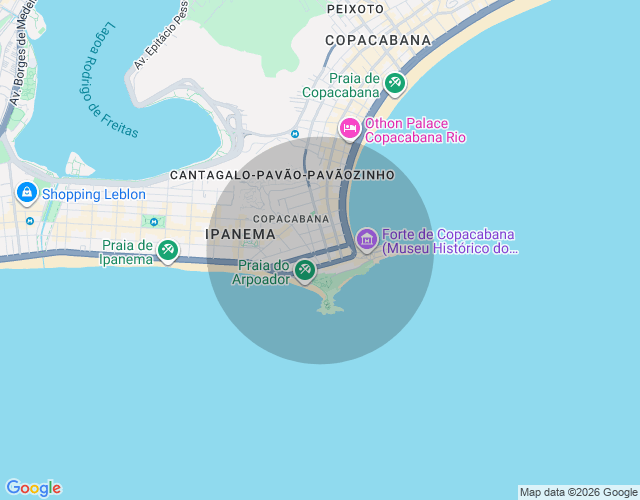 Imóvel no mapa