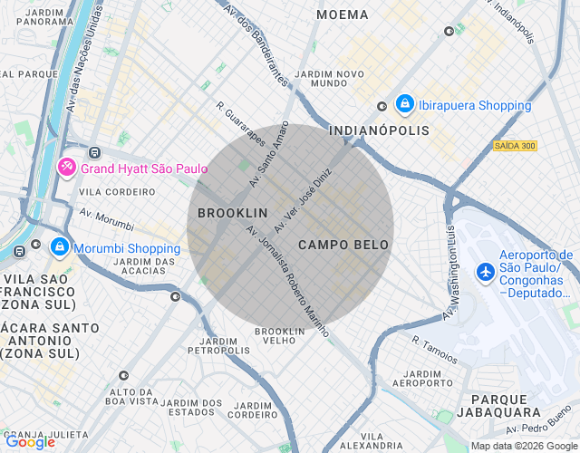 Imóvel no mapa
