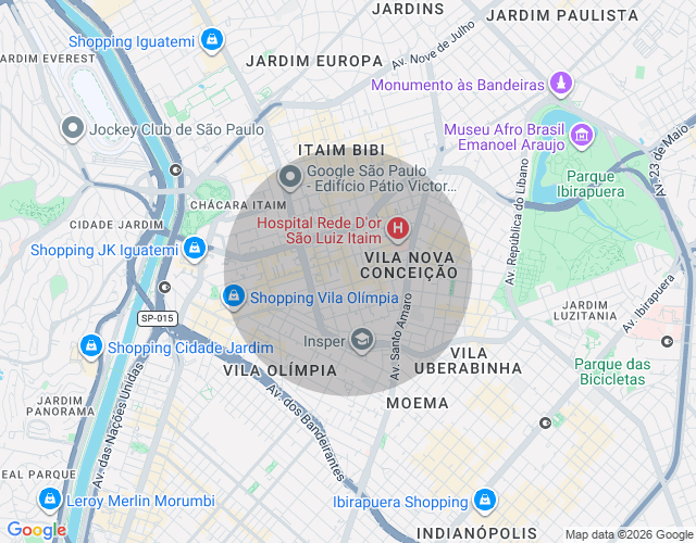 Imóvel no mapa