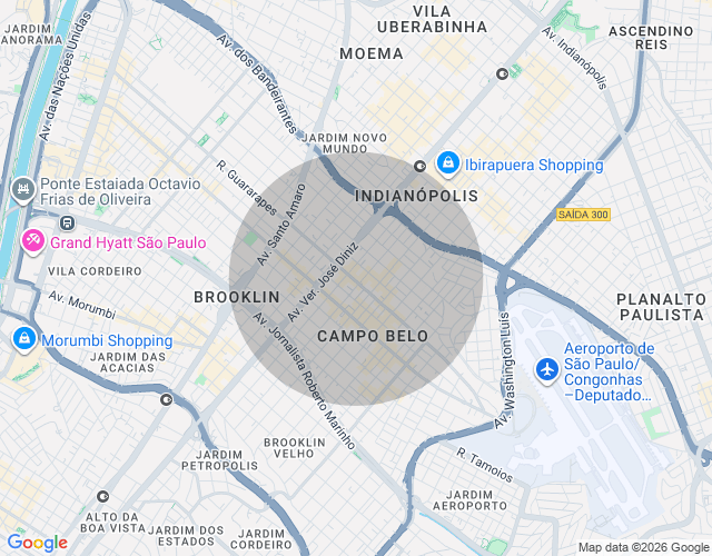 Imóvel no mapa