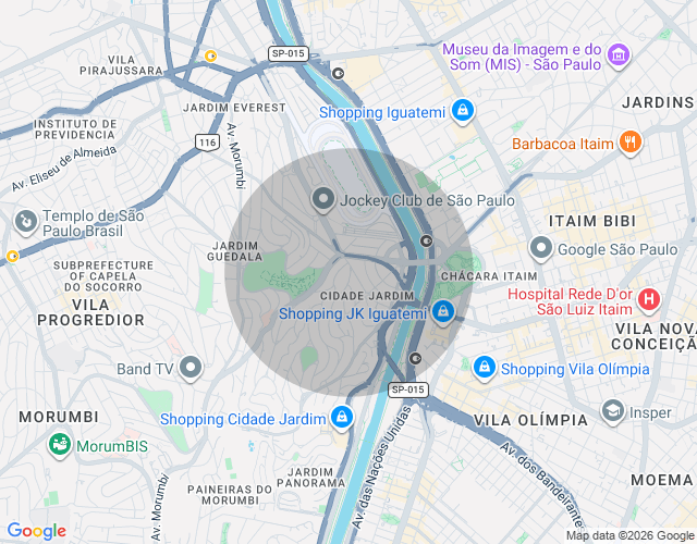Imóvel no mapa