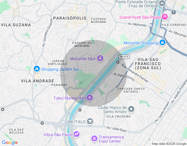Imóvel no mapa