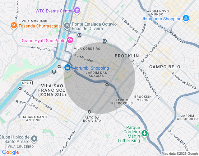 Imóvel no mapa